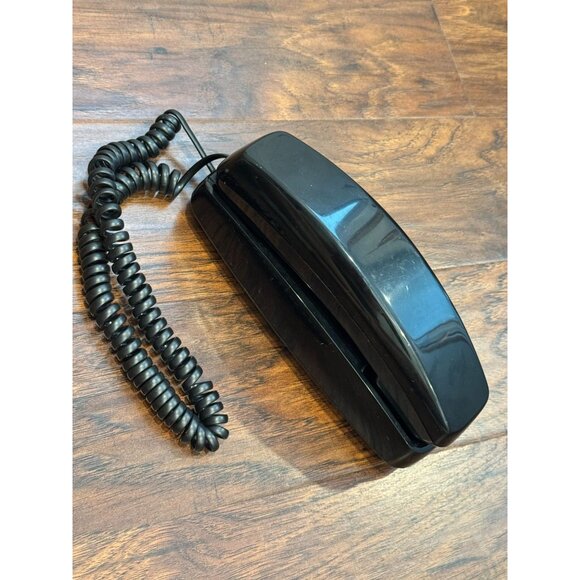 Vintage MCM BellSouth Model 475 Black Landline Corded Telephone Pall Table Prop - Picture 5 of 7